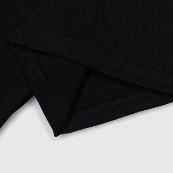 Thug Club Black T Shirt With Bold Red Graphic Design - Picture 7 of 8